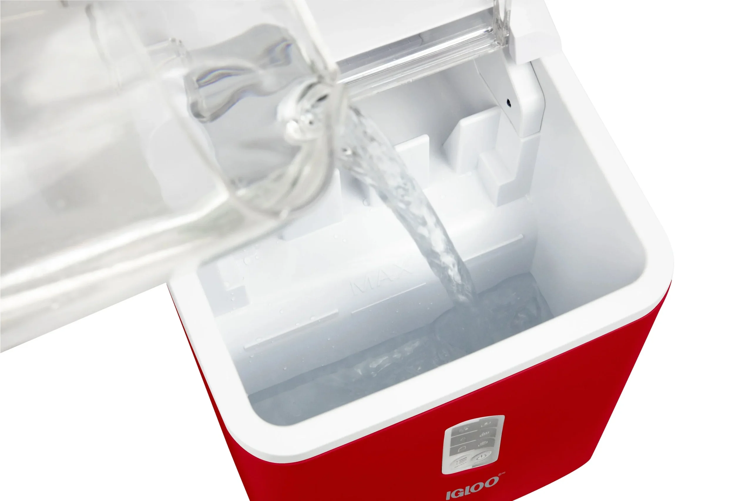 Igloo Self-Cleaning Countertop Ice Maker, 1.5 qt, 26 lbs/24 Hours, Aqua - Image 54