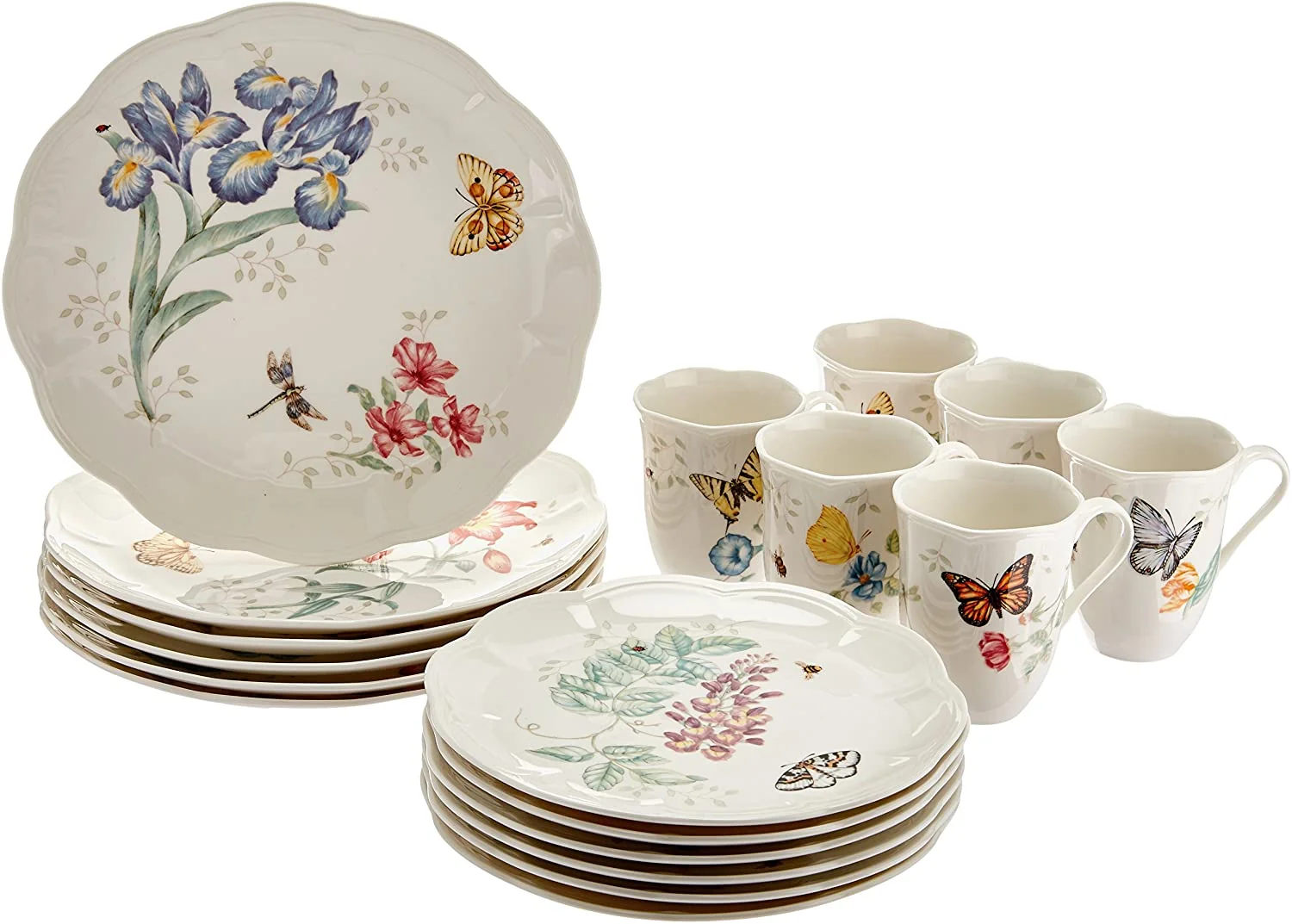 28 Piece Butterfly Meadow Classic Dinnerware Set - Image 6