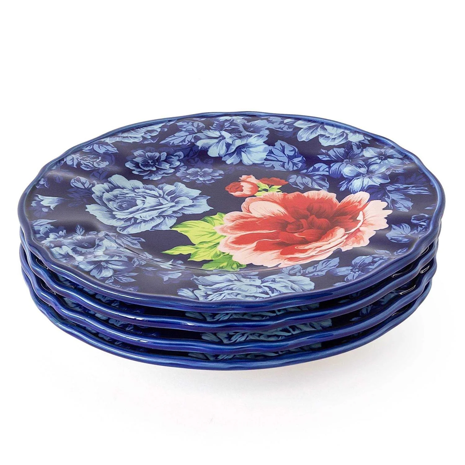 The Pioneer Woman 12-Piece Heritage Floral Stoneware Dinnerware Set - Image 3