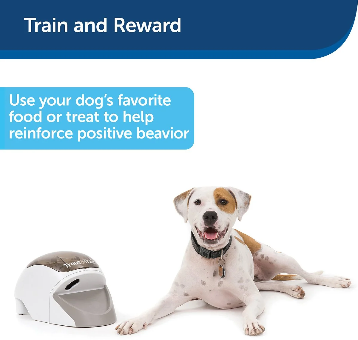 PetSafe Treat & Train Remote Treat Dispensing Dog Training System With Remote And Target Wand - Image 2