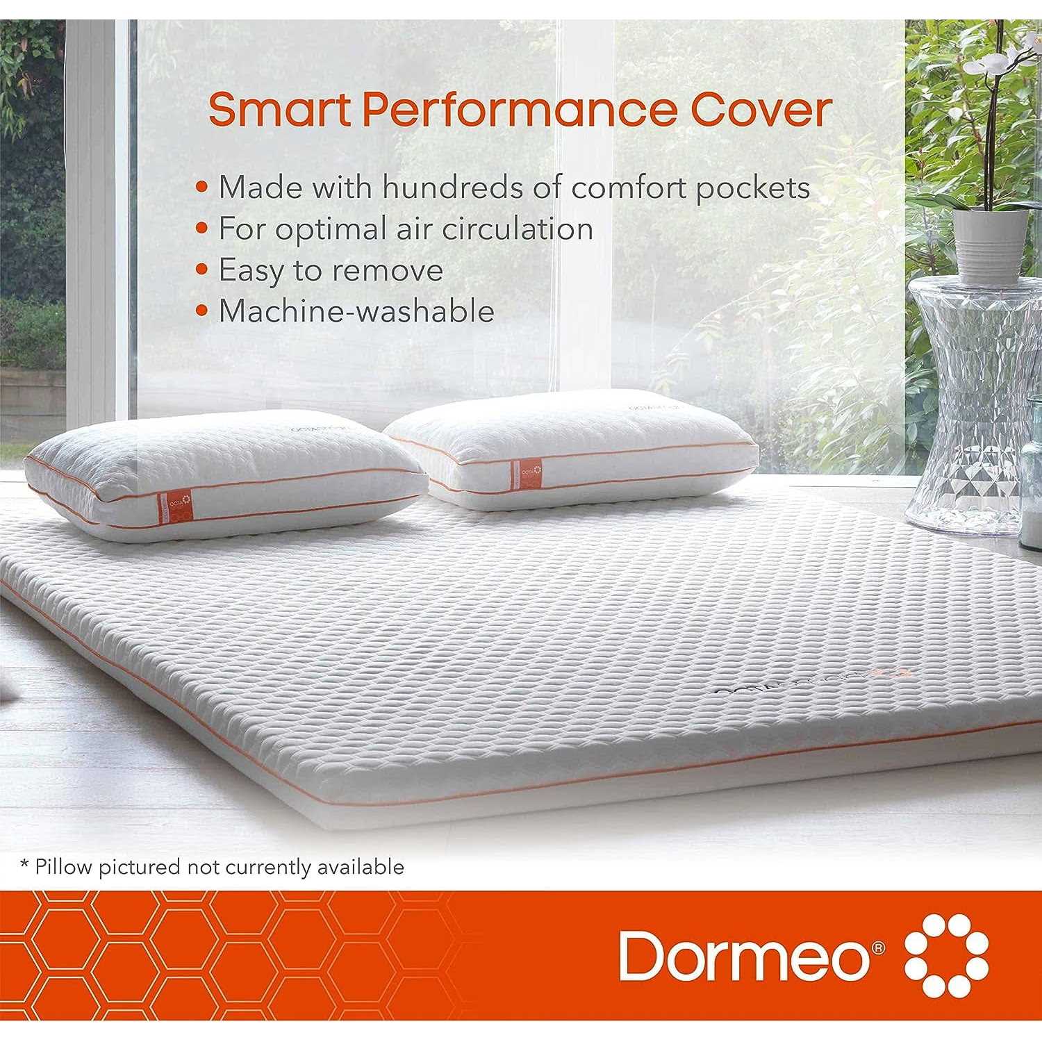 Dormeo Octaspring Memory Foam Mattress Topper, Twin 38in W x 75in L x 3in D - Image 3