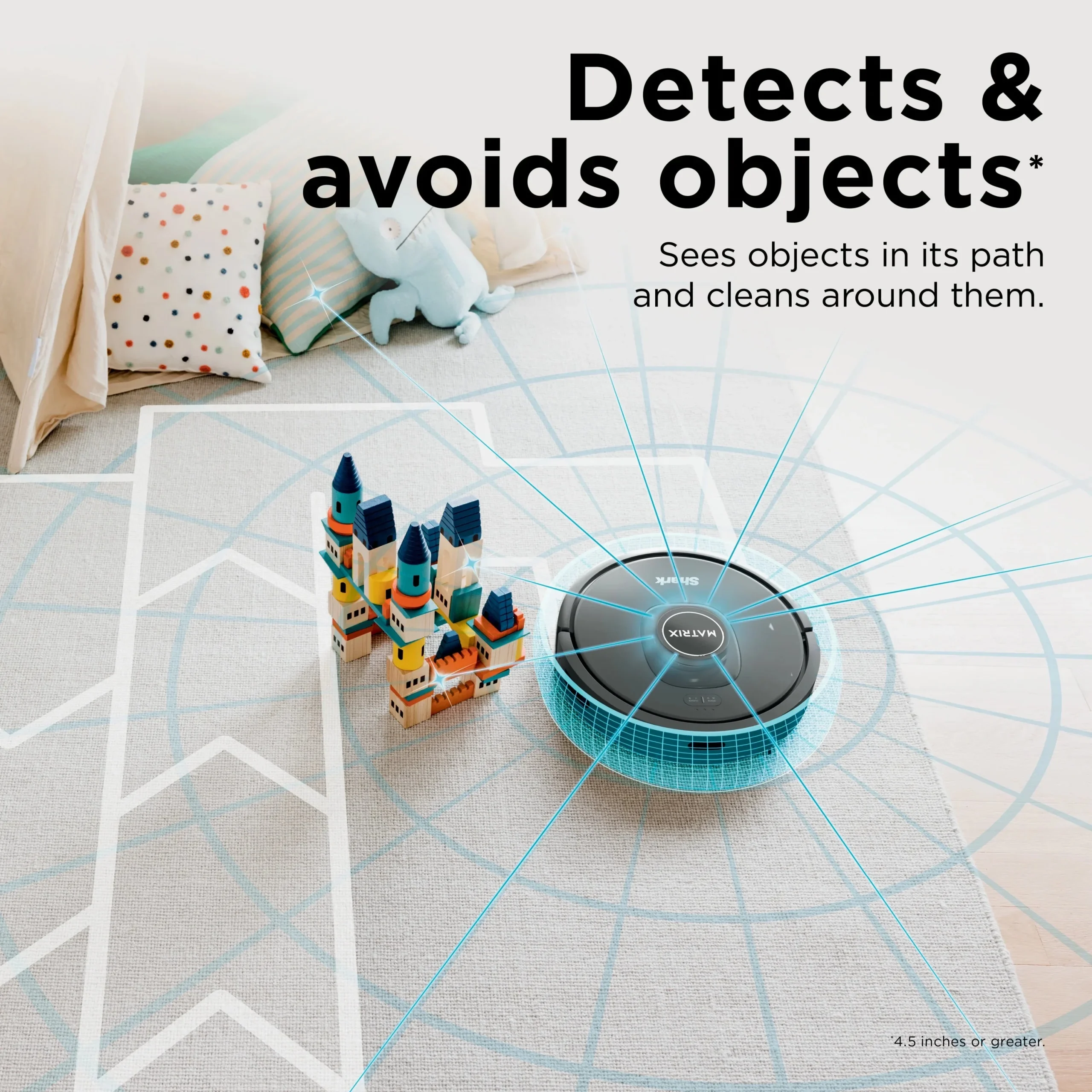 Shark Matrix Robot Vacuum for Carpets and Hard Floors - RV2300 - Image 2