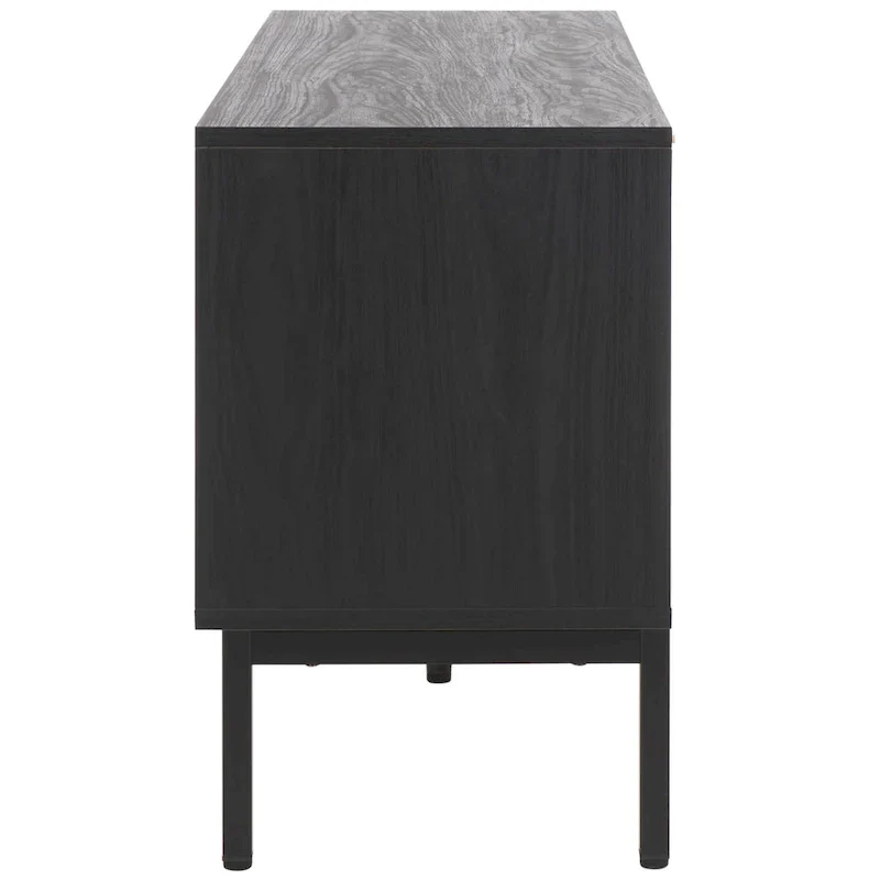 SAFAVIEH Deandra 4-Door Media Stand for Entertainment - Accommodates Up to 65-Inch Flat Screen TV - Dimensions: 60.8" W x 17.7" D x 24.6" H - Image 43