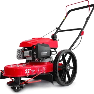 Gas Walk Behind String Trimmer 22-Inch with High Wheels (DB6222)