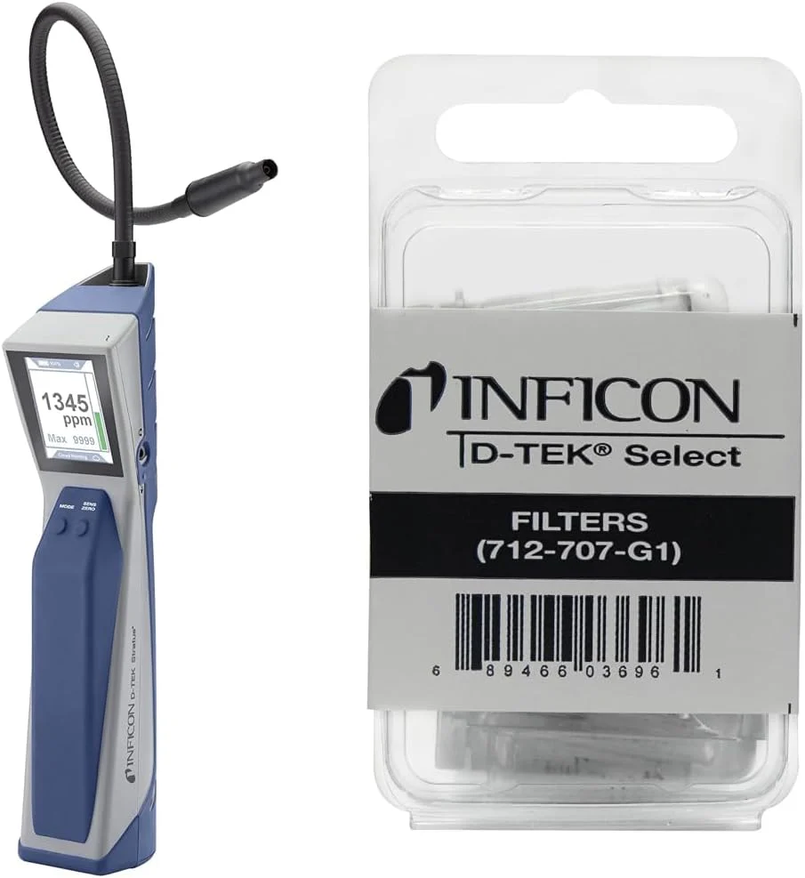 Refrigerant Leak Detector and Portable Monitor, Model: 724-202-G1,Off-White - Image 9