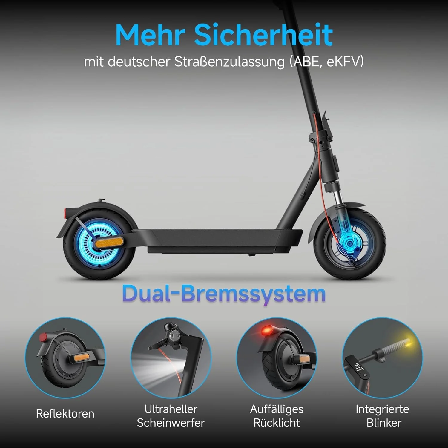 Xiaomi E-Scooter with German Road Legal (Max 20 km/h, Up to 70 km Range & 25 Percent Incline, Pneumatic Tyres, Dual Brakes, Display, Aluminium Body, App) - Image 34
