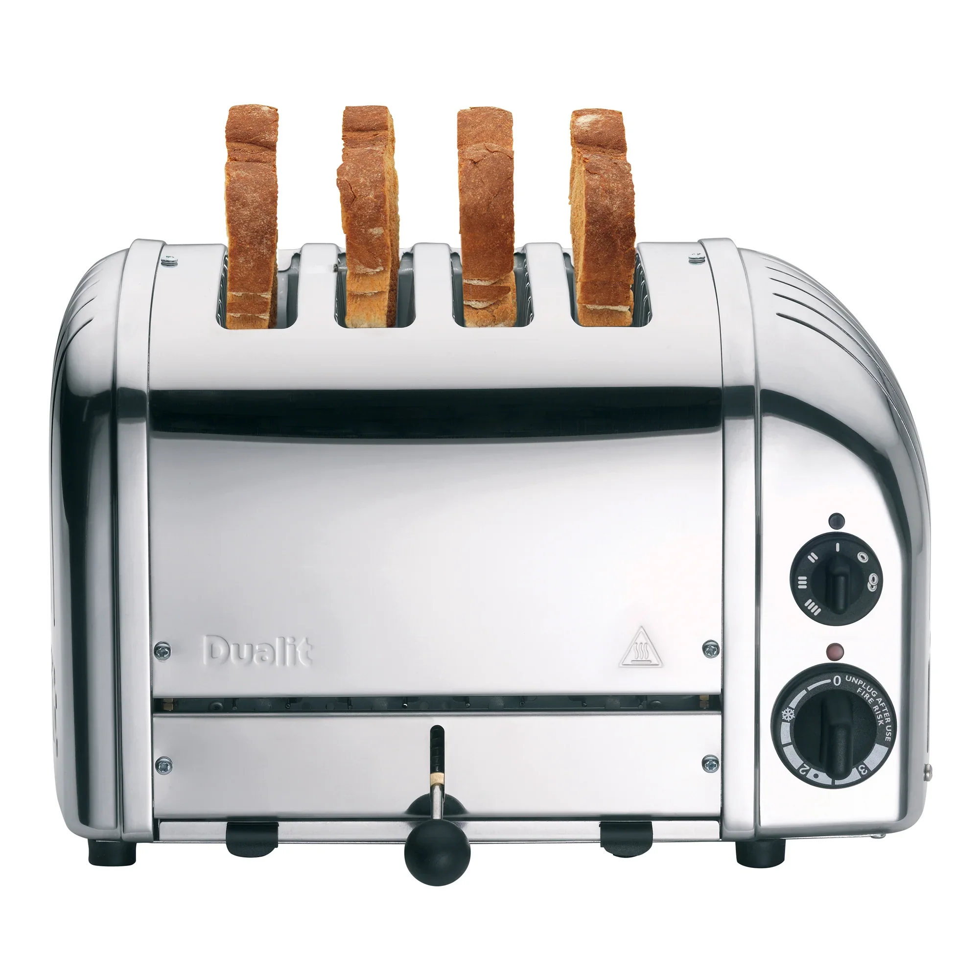 Dualit Classic 4-Slice Toaster, Stainless Steel - NewGen - Image 3