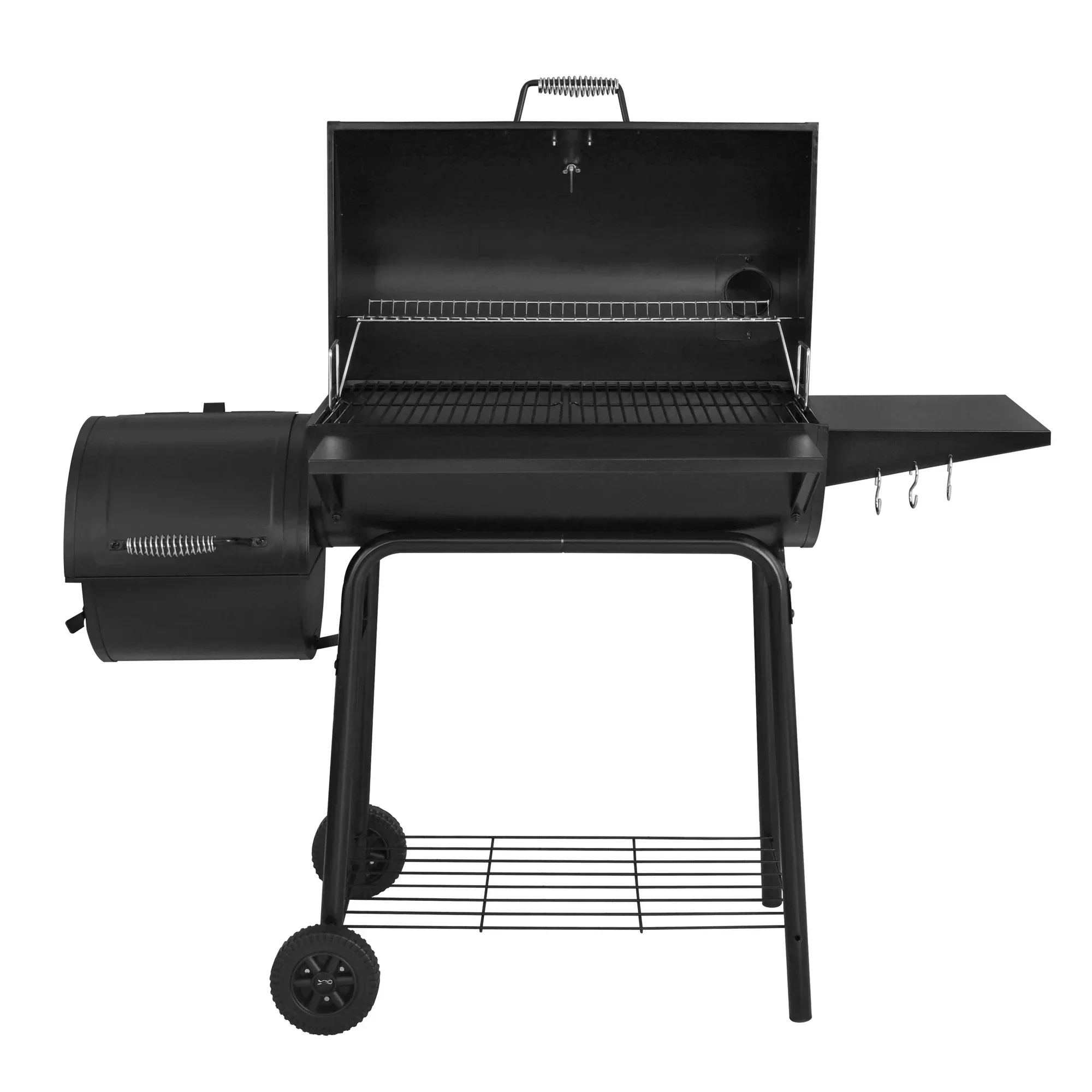 30 CC1830S Steel Charcoal Grill with Offset Smoker - Image 2