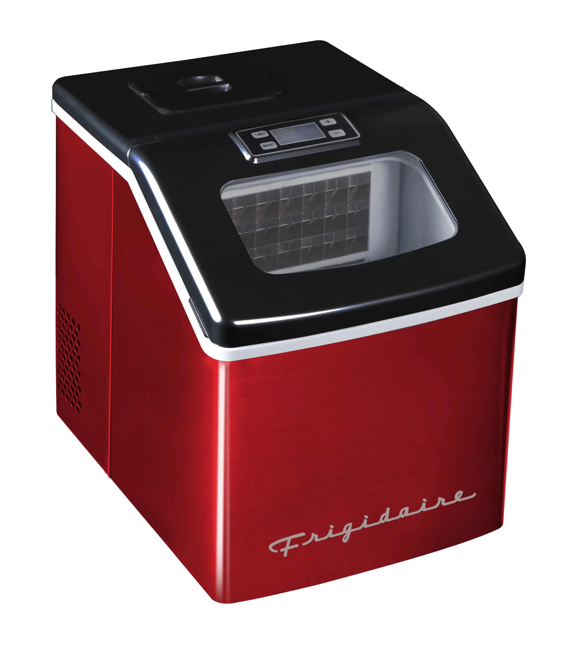 Frigidaire Countertop Clear Square Ice Maker, 40 lbs. Per Day - Stainless Steel - Image 2