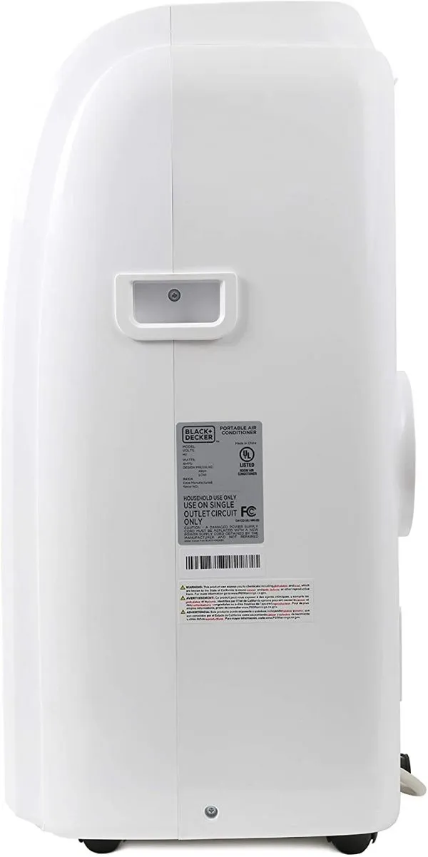 BLACK+DECKER Portable Air Conditioner With Heat, 14,000 BTU, White - Image 8