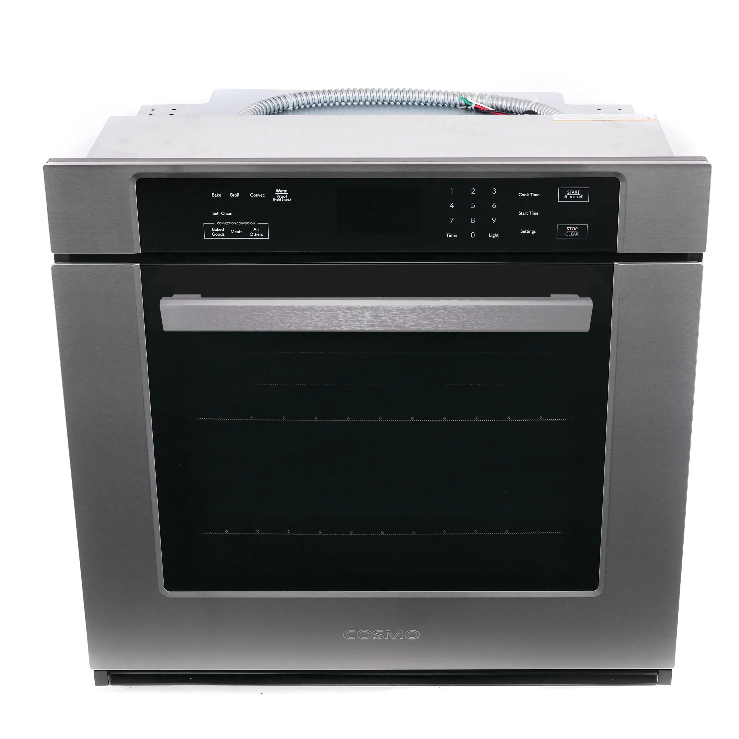 30 in. 5 cu. ft. Single Electric Wall Oven With True European Convection And Self Cleaning In Stainless Steel - Image 6