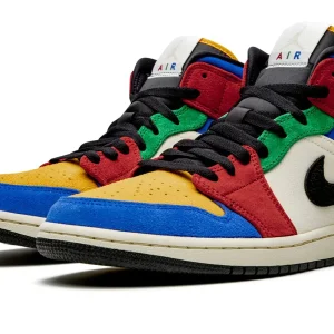 Jordan Brand Air Jordan 1 Mid Blue The Great Fearless Sneakers