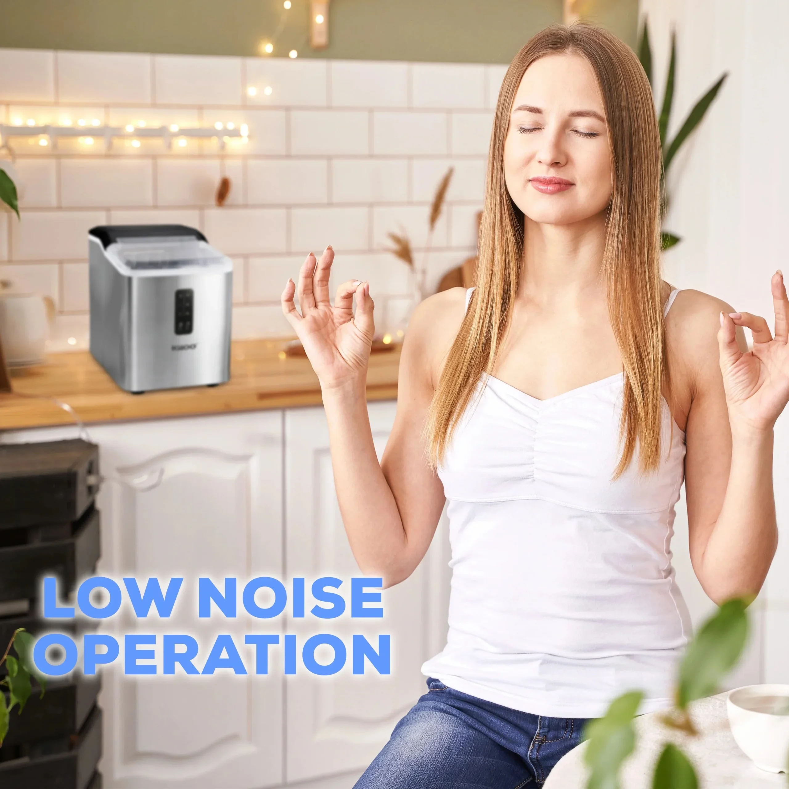 Igloo Self-Cleaning Countertop Ice Maker, 1.5 qt, 26 lbs/24 Hours, Aqua - Image 31