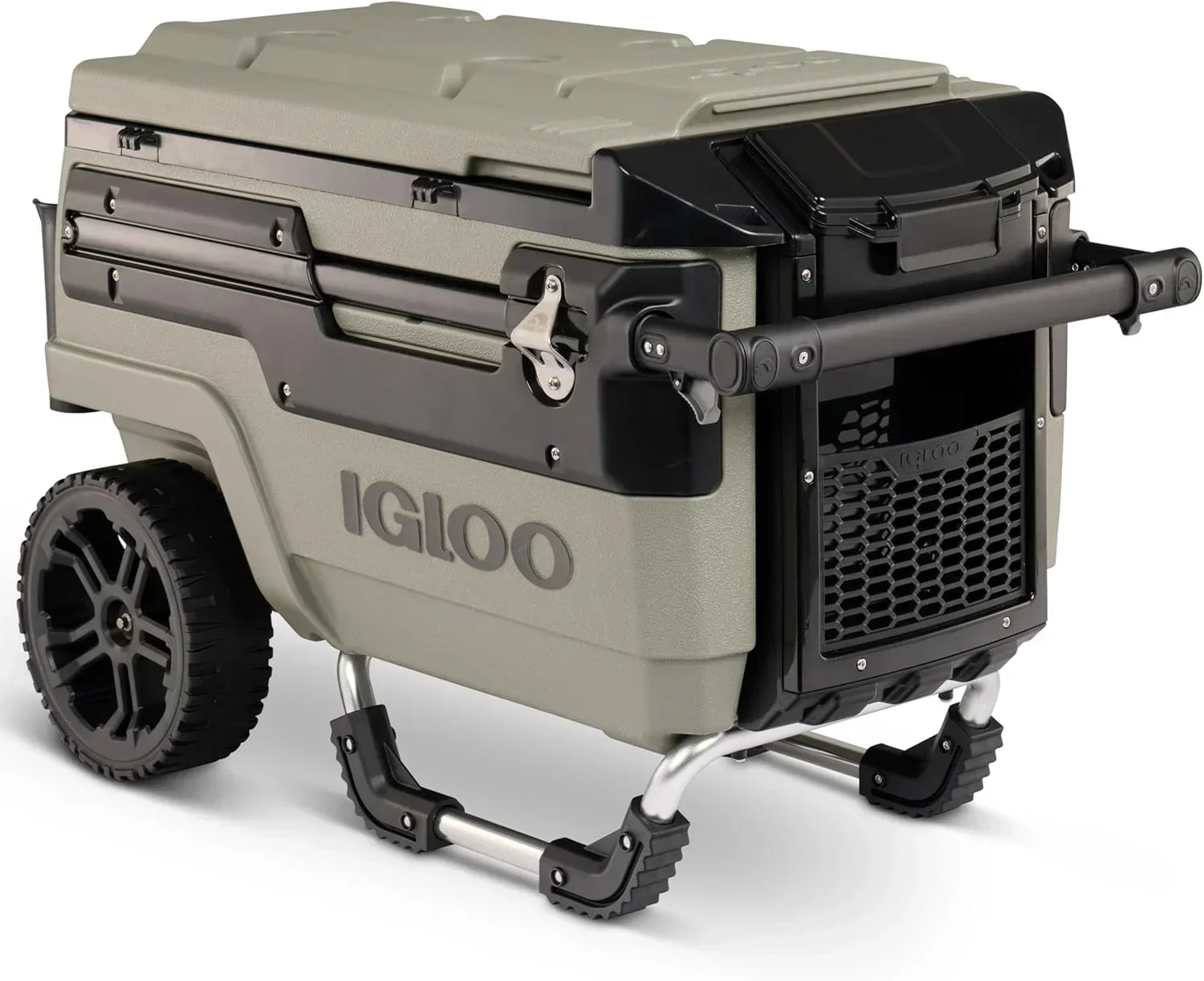 70Qt Wheeled Cooler Insulated Hard Shell Ice Chest - Image 3