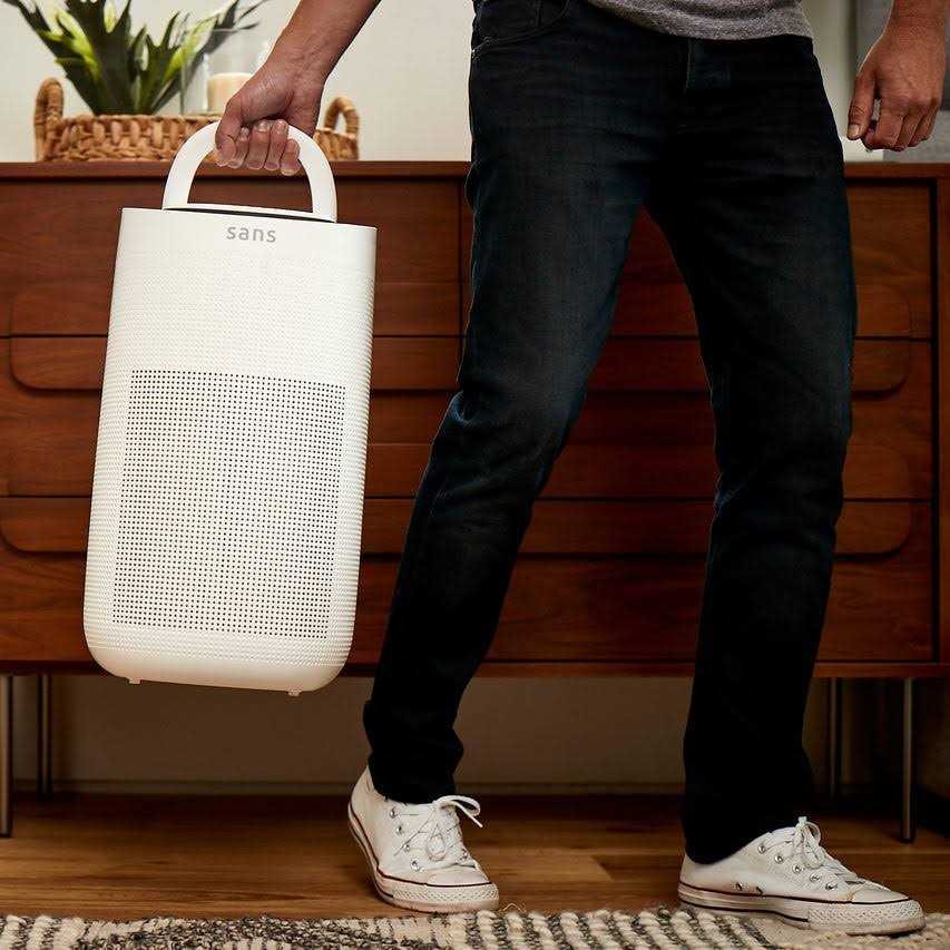 Sans HEPA 13 Air Purifier, White, 1560 sq. ft. - Image 4