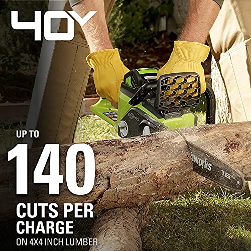 40V 16" Brushless Cordless Chain Saw - Image 9