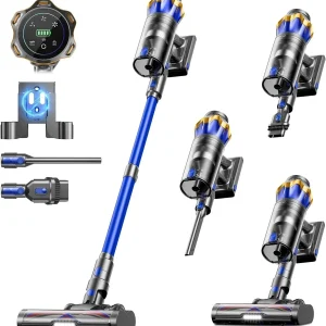 Cordless Stick Vacuum Cleaner - 650W 55KPA 70Mins