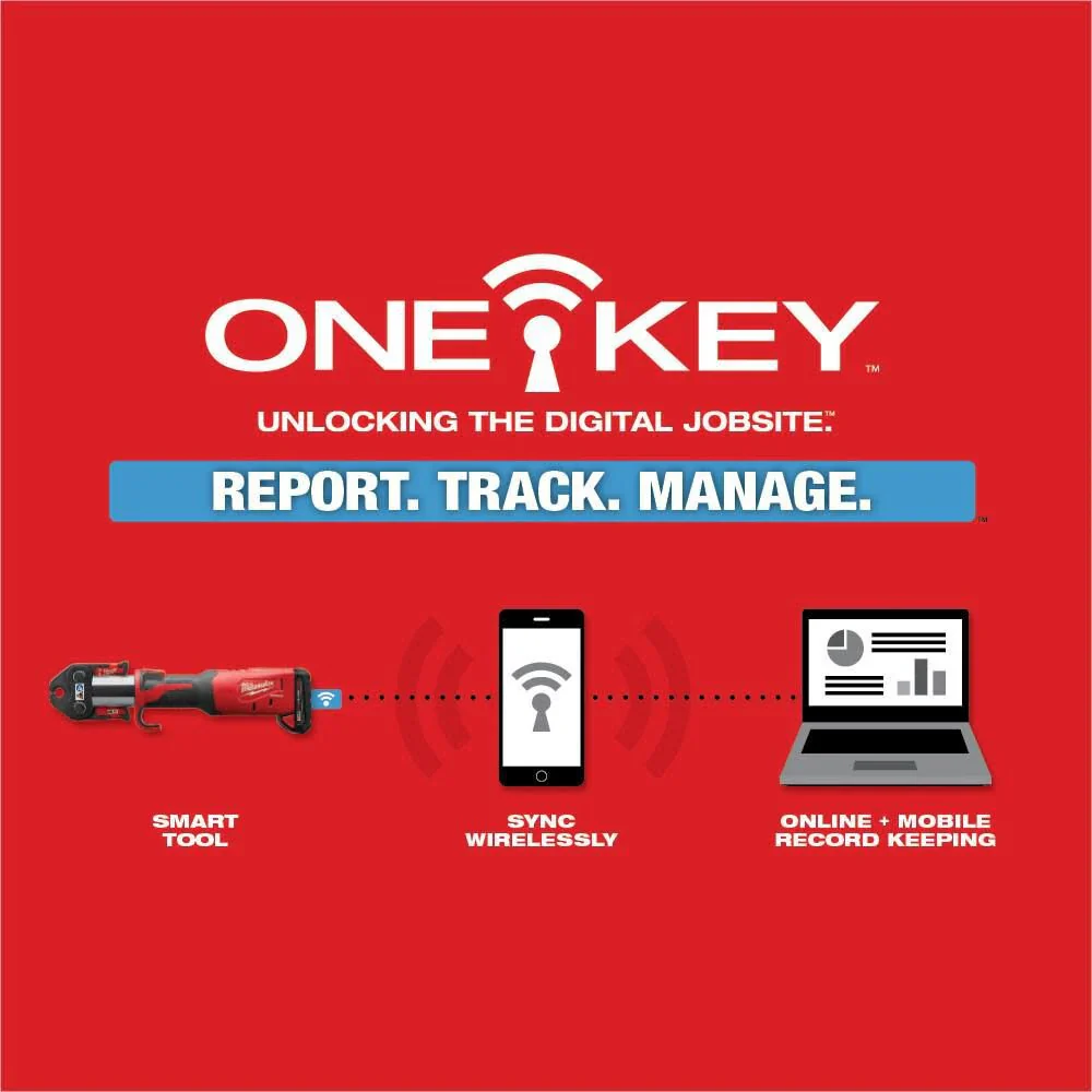 Milwaukee M18 FORCE LOGIC crimping tool with ONE-KEY and 1/2 - Image 9