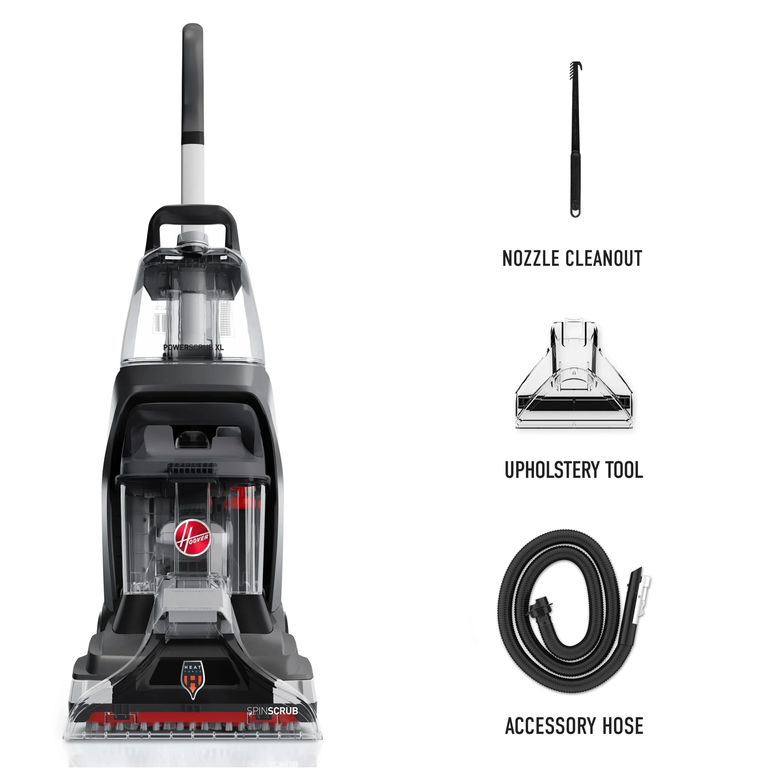 Hoover PowerScrub XL Upright Carpet Cleaner for Carpets, Rugs & Upholstery - FH68010 - Image 6