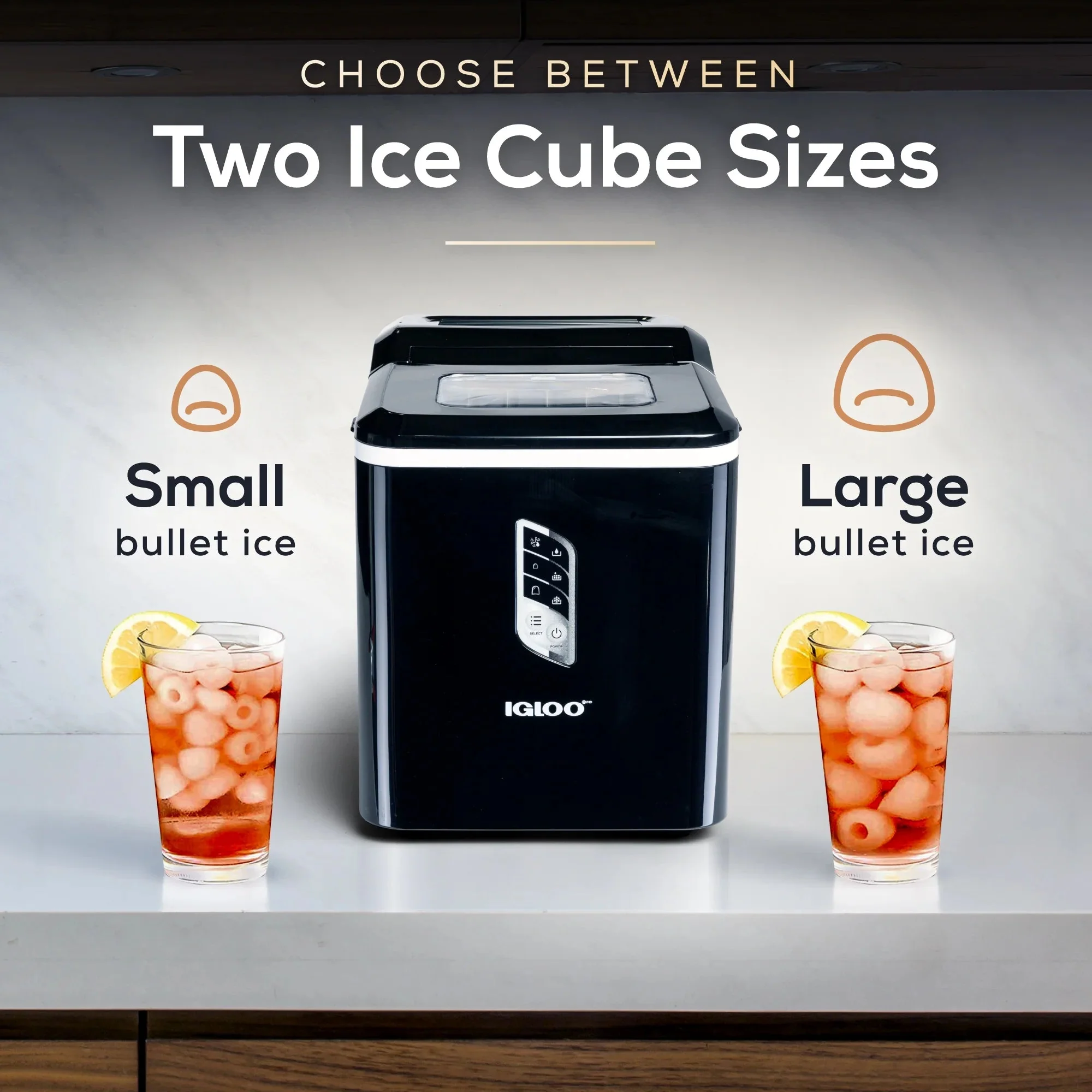 Igloo Self-Cleaning Countertop Ice Maker, 1.5 qt, 26 lbs/24 Hours, Aqua - Image 41