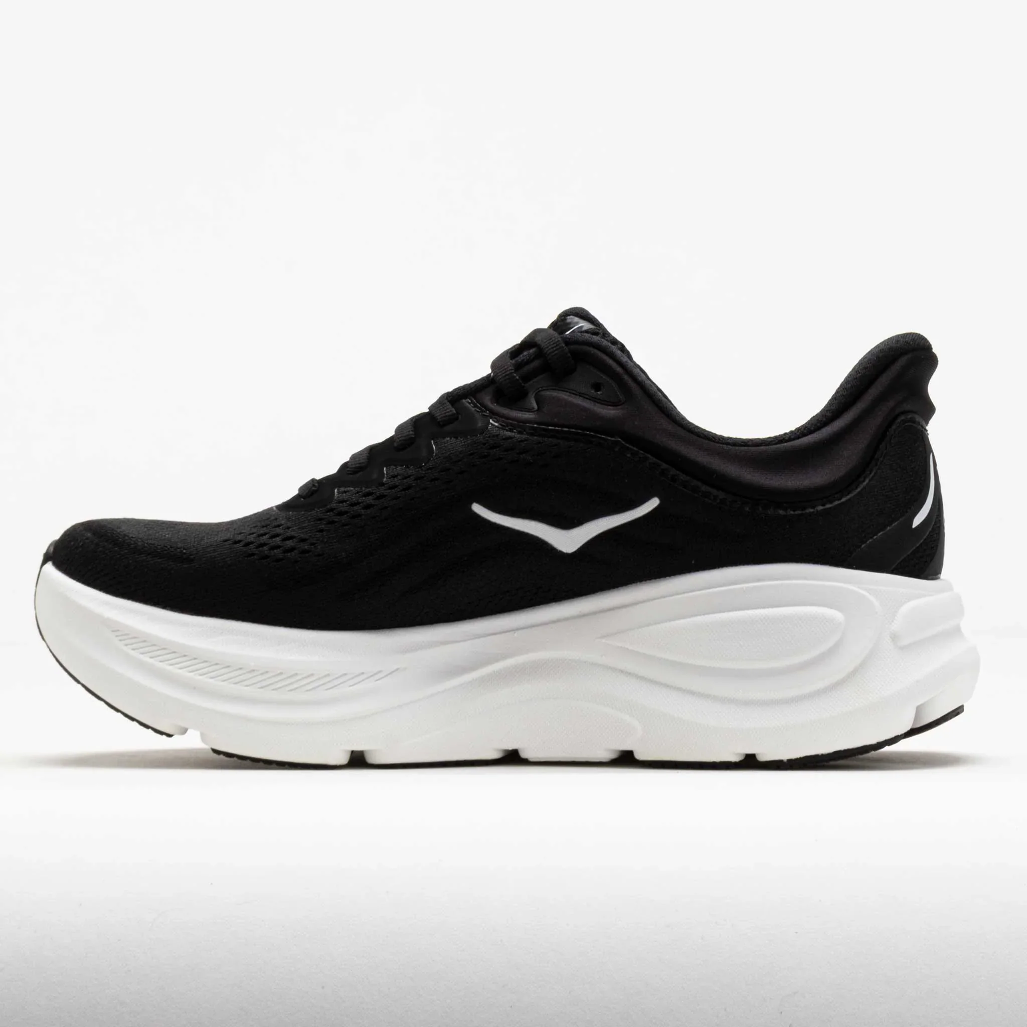 Bondi 9 Women's Running Shoes, Black/White - Image 2