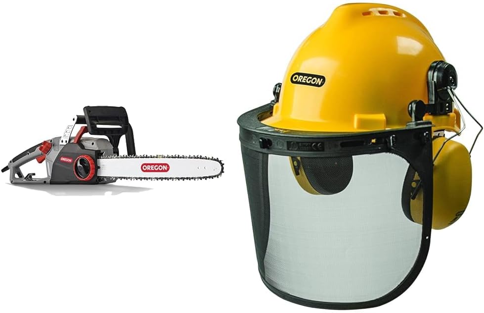 Oregon CS1500 18-inch 15 Amp Self-Sharpening Corded Electric Chainsaw, with Integrated Self-Sharpening System (PowerSharp), 2-Year Warranty, 120V, Grey, Black - Image 16