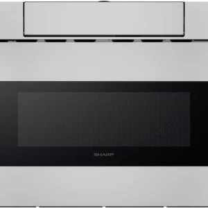 SHARP Microwave Drawer Oven, 24-inch, 1.2 Cubic Feet, 950 Watt - SMD2470ASY