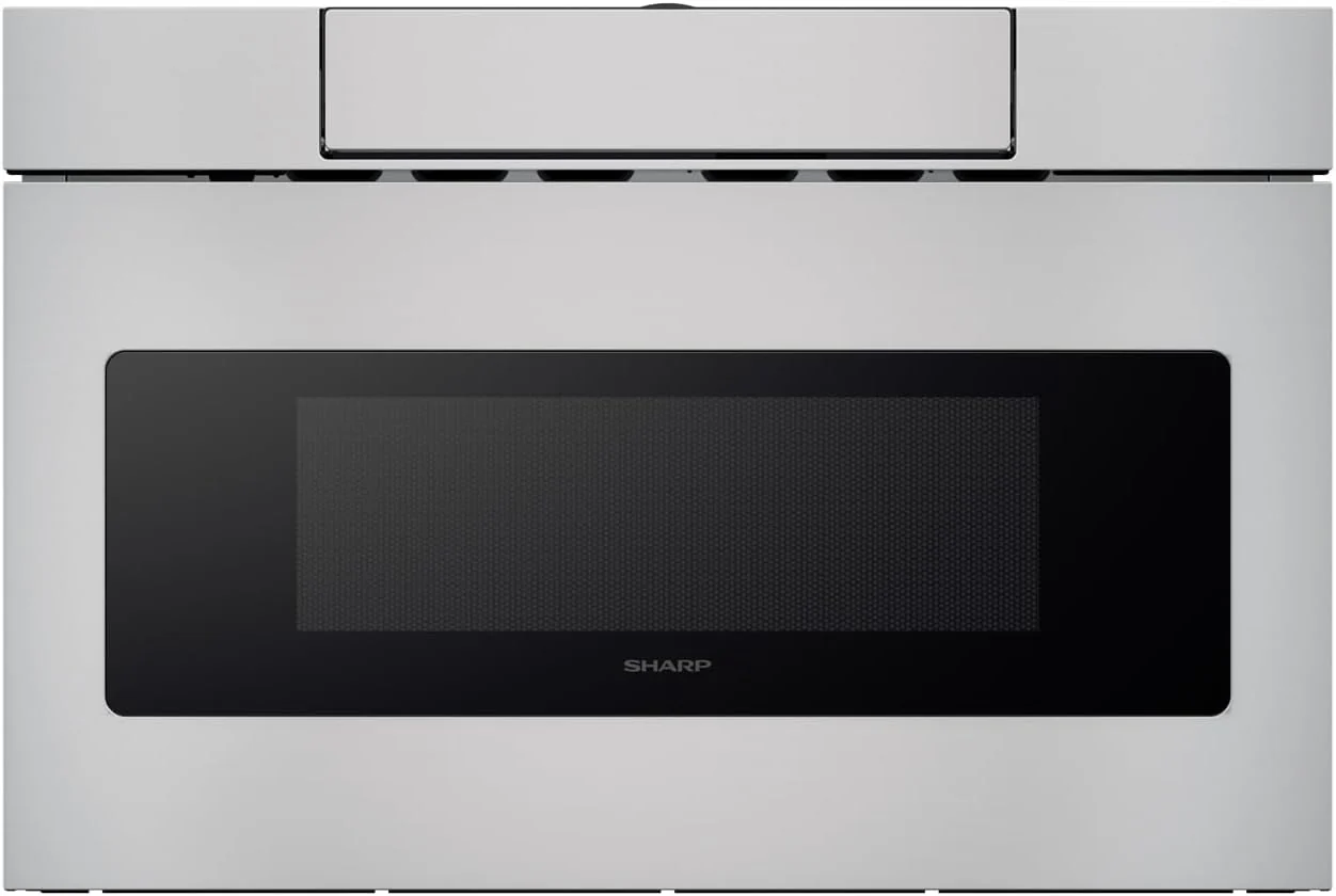 SHARP Microwave Drawer Oven, 24-inch, 1.2 Cubic Feet, 950 Watt - SMD2470ASY