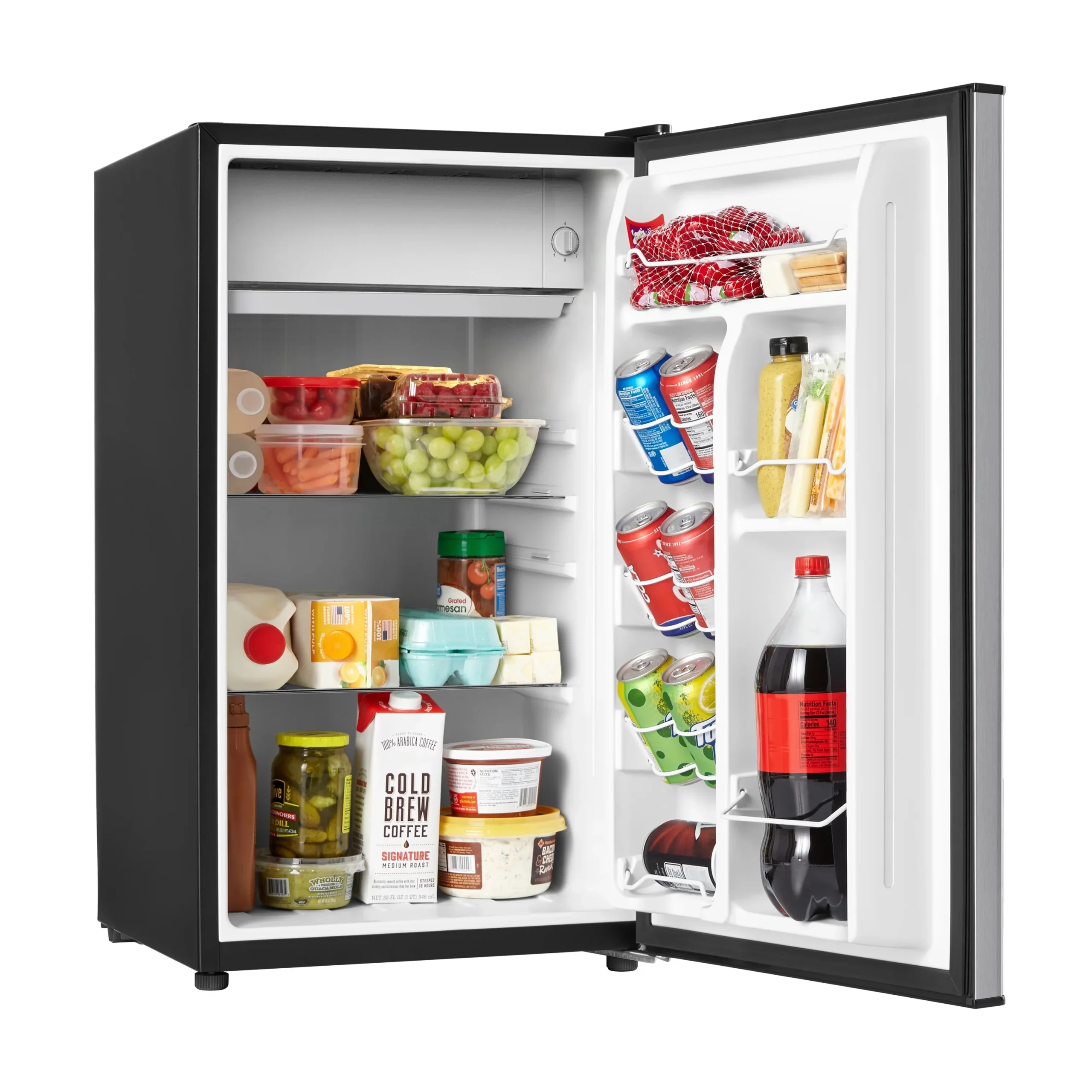Galanz 3.3 Cu Ft One Door Mini Fridge, Black - Image 12