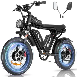 Dual Motor Electric Bike Q20PRO 2000W 52V 40Ah