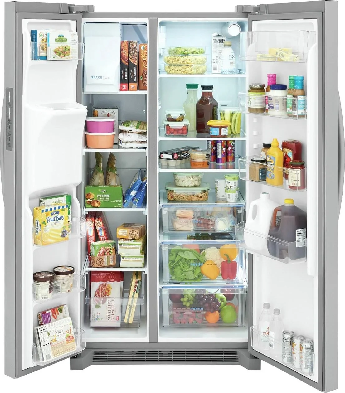 Frigidaire Side-by-Side Refrigerator, 36 inch Wide, 22.30 Cu. Ft., Stainless Steel - Frsc2333a - Image 5