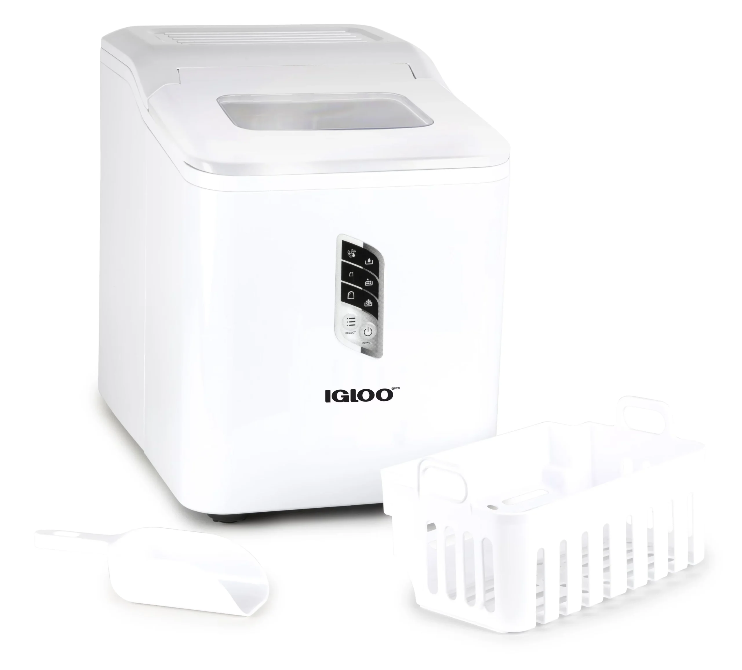 Igloo Self-Cleaning Countertop Ice Maker, 1.5 qt, 26 lbs/24 Hours, Aqua - Image 2