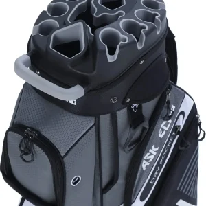 ASK ECHO T-Lock Golf Cart Bag with Handles and Rain Cover