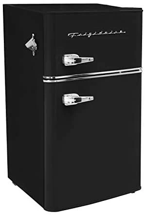 Frigidaire 3.2 Cu Ft Red 2-Door Retro Bar Fridge With Side Bottle Opener - EFR840-RED - Image 9
