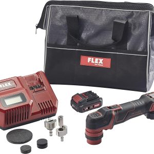 PXE 80 12.0-EC set USA 12V Cordless Multi-Polisher-Set, Includes Two 2.5Ah Batteries, One Charger & Soft Bag