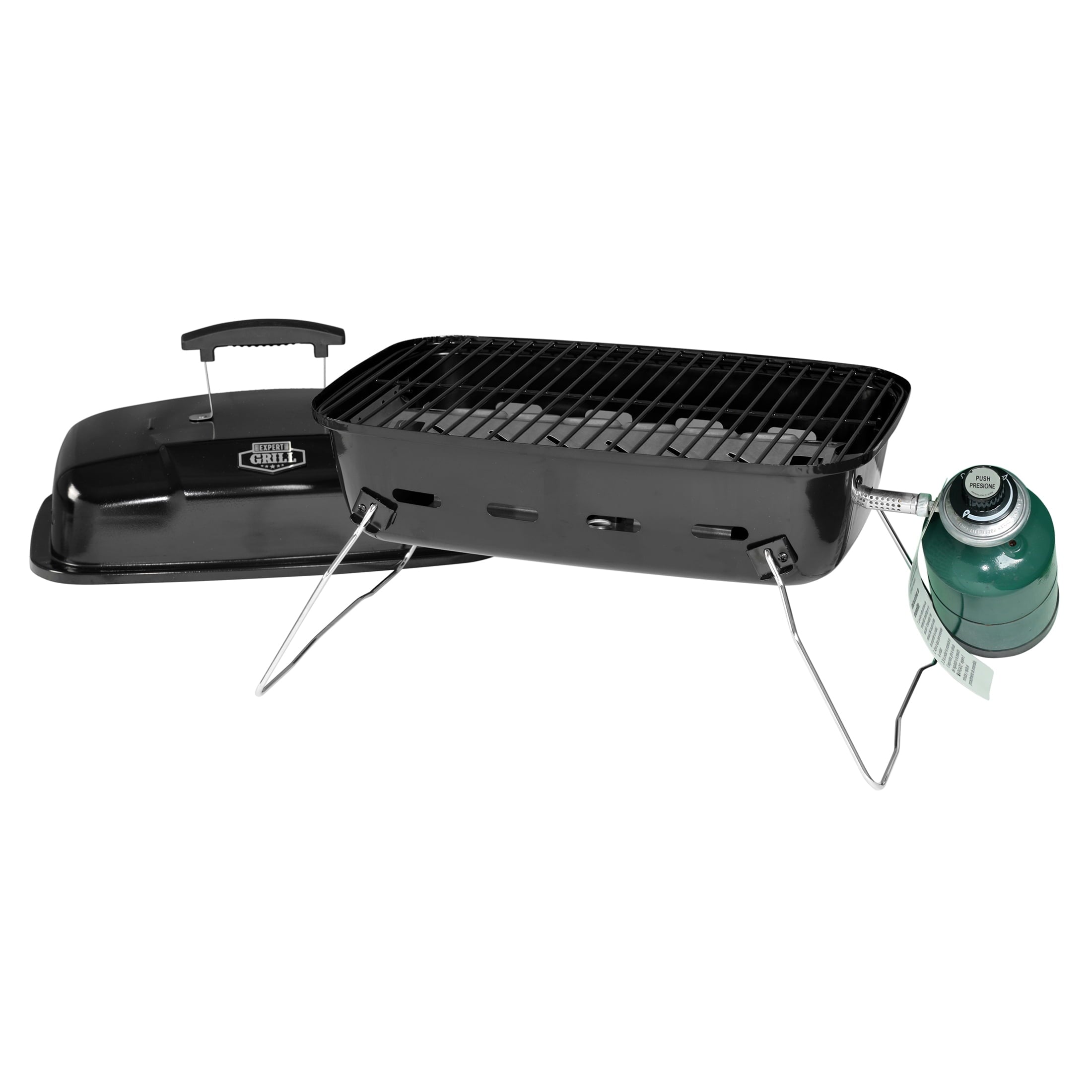 Grill 17.5 10.000 BTU Portable Propane Gas Grill. Black - Image 15