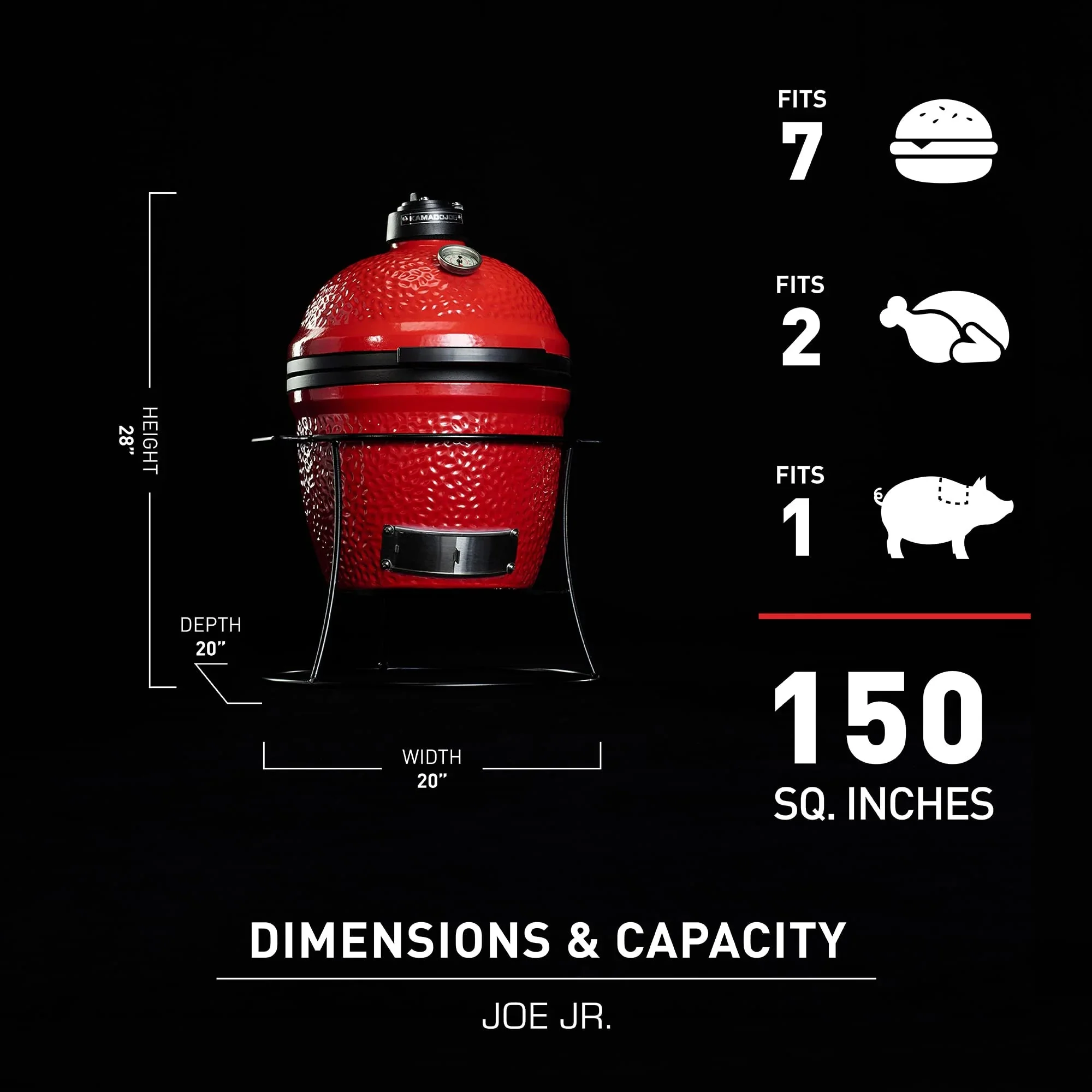Joe KJ13RH Charcoal Grill - Image 11