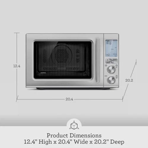 Breville Combi Wave 3 in 1 Microwave, 1.1 Cubic Feet, Black Stainless Steel - BMO870BST1BUS1 - Image 6
