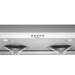 Hauslane Under Cabinet Range Hood 30-inch Full Stainless Steel, Fits 6 Inch Round Ducts - C100