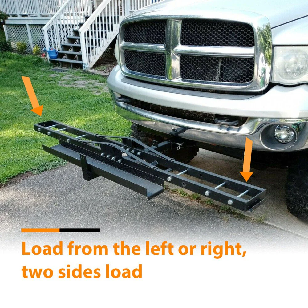 KOJEM 500 Lbs Heavy Duty Motorcycle Dirt Bike Scooter Carrier Hitch Rack - Image 6