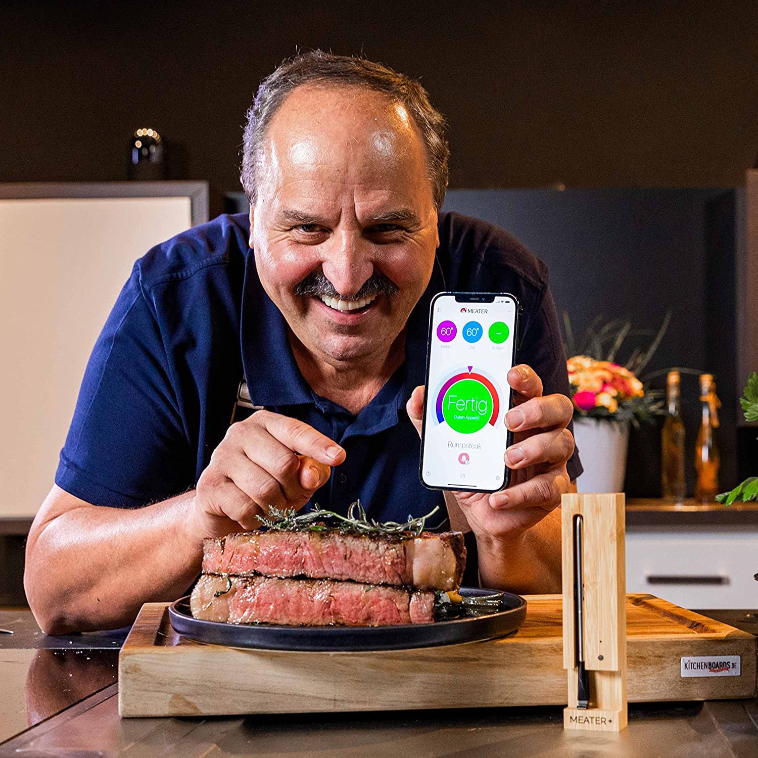 MEATER Plus | Smart Meat Thermometer with Bluetooth | 165ft Wireless Range | for The Oven, Grill, Kitchen, BBQ, Smoker, Rotisserie - Image 9