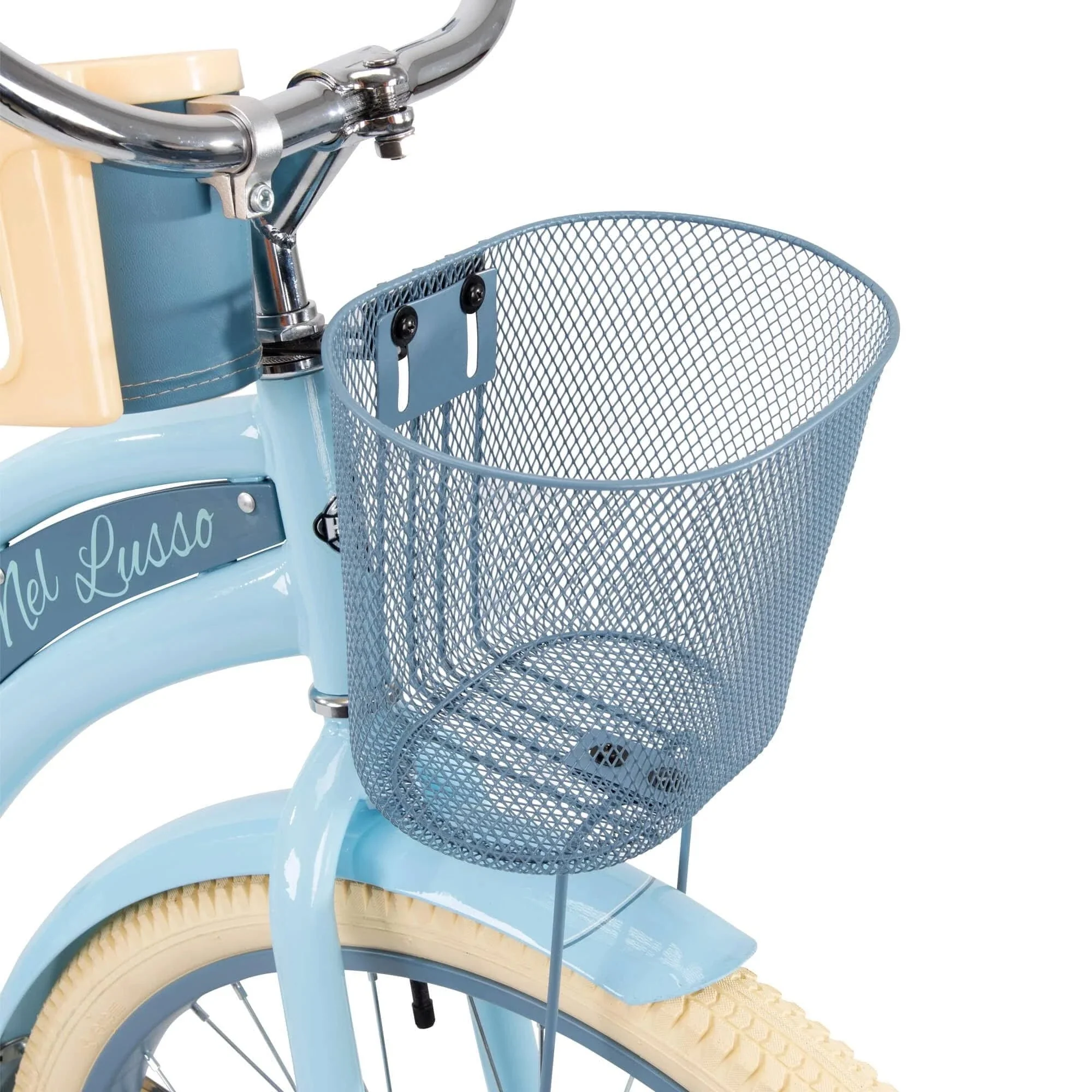 2025 nel Lusso Classic Cruiser Bike with Perfect Fit Frame, Women's, Light Blue, 26" - Image 6