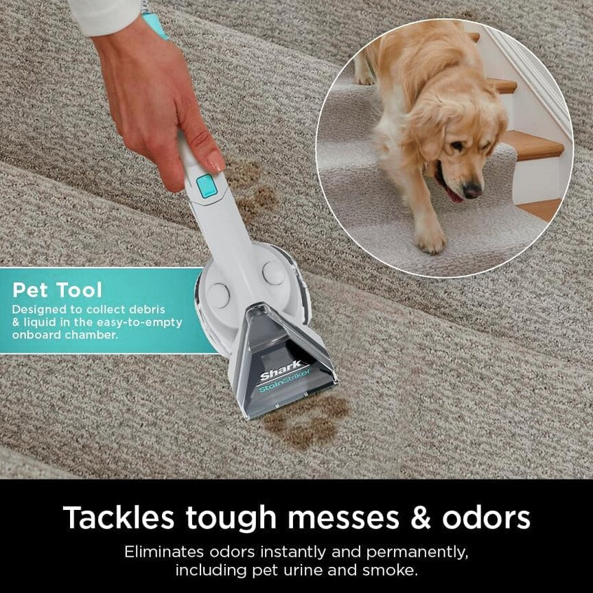 Shark CarpetXpert Carpet Cleaner, Cyan - EX201 - Image 6