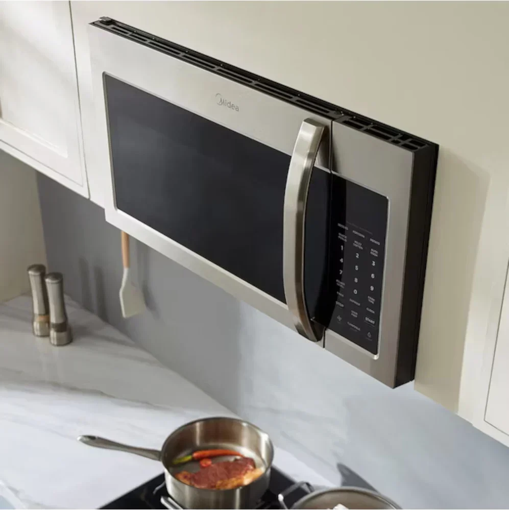 Midea Over-the-Range Microwave 1.7 Cu. Ft. Stainless Steel - Image 3