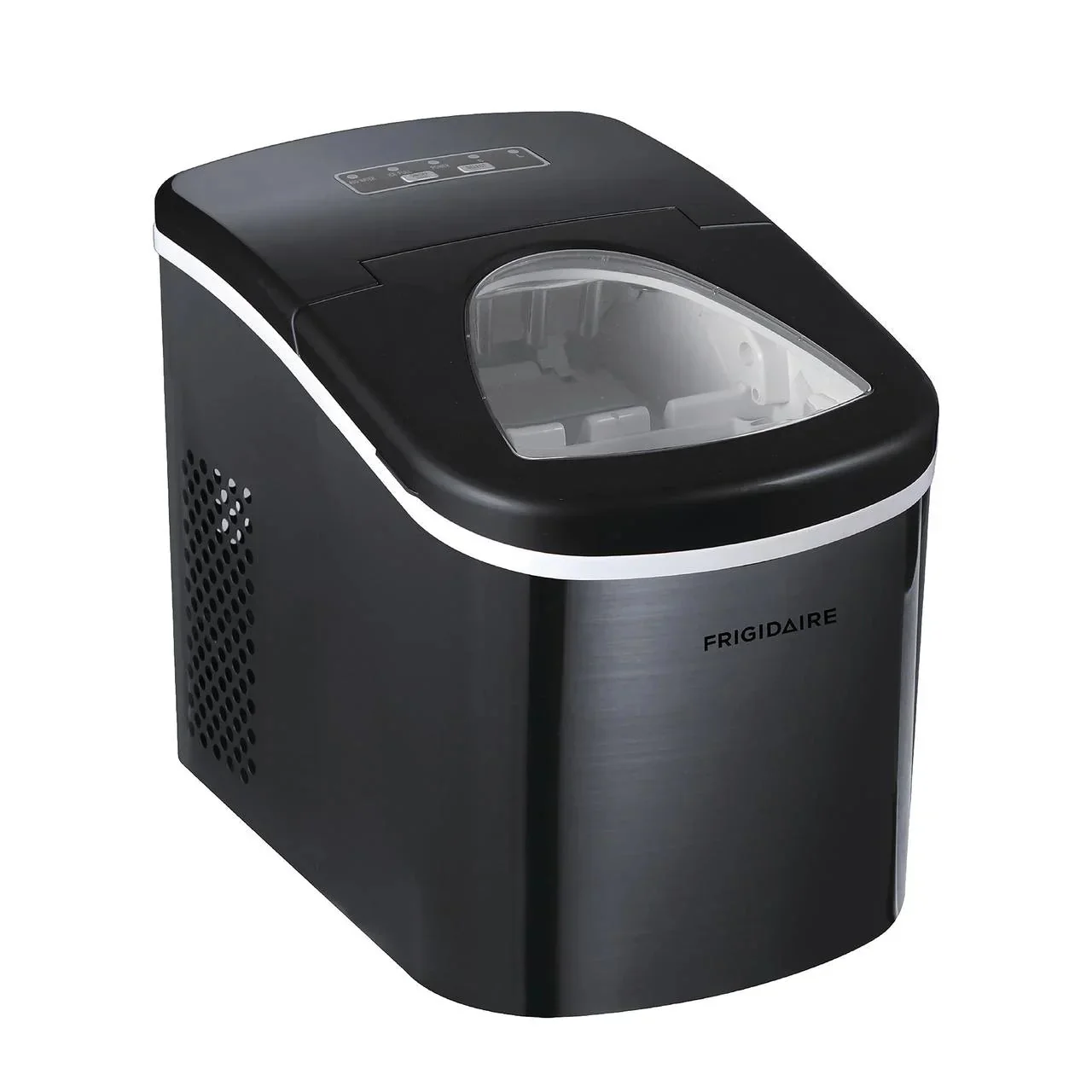 Frigidaire Portable Self-Cleaning Ice Maker, Black Stainless Steel - EFIC117-Ssblack_Sc - Image 6