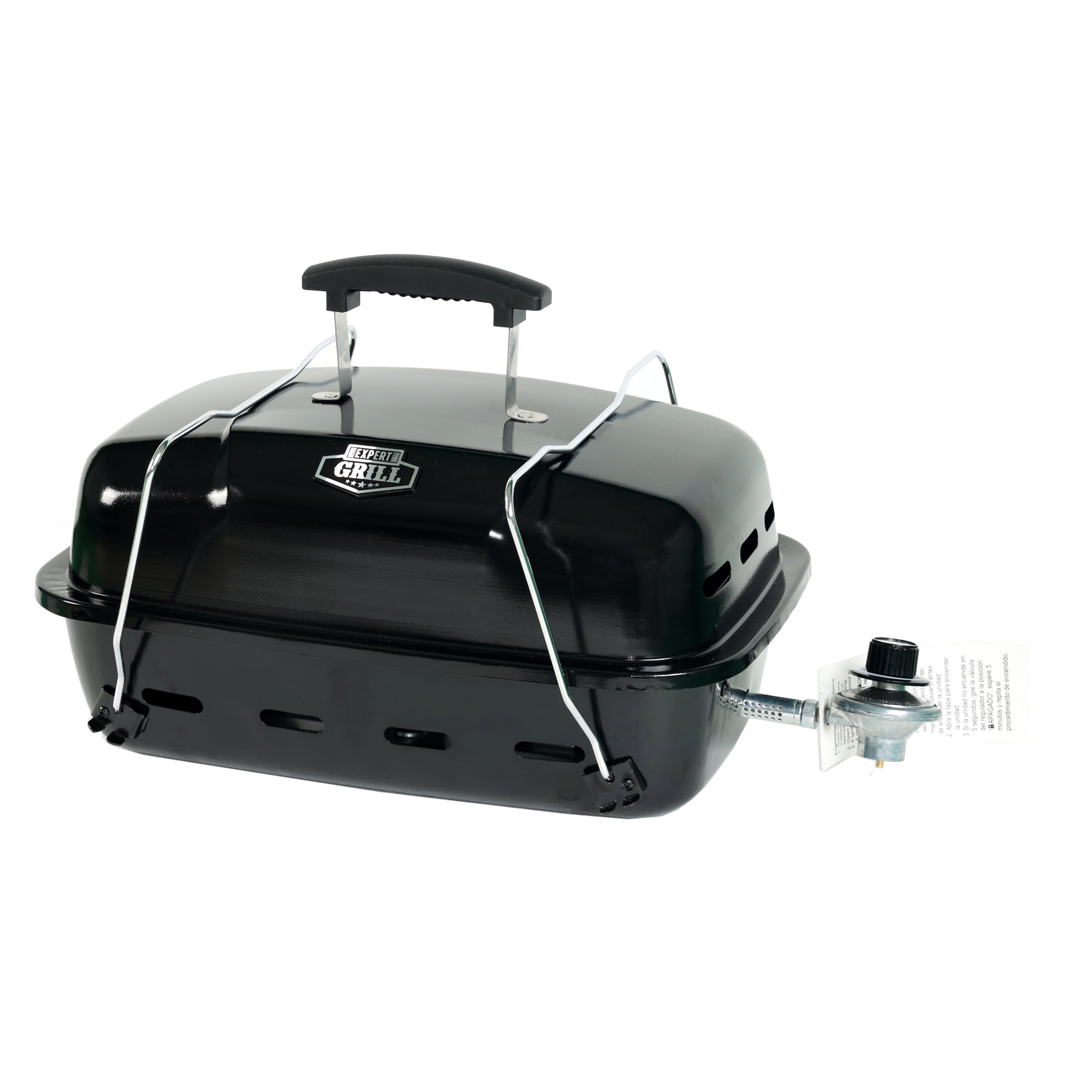 Grill 17.5 10.000 BTU Portable Propane Gas Grill. Black - Image 9
