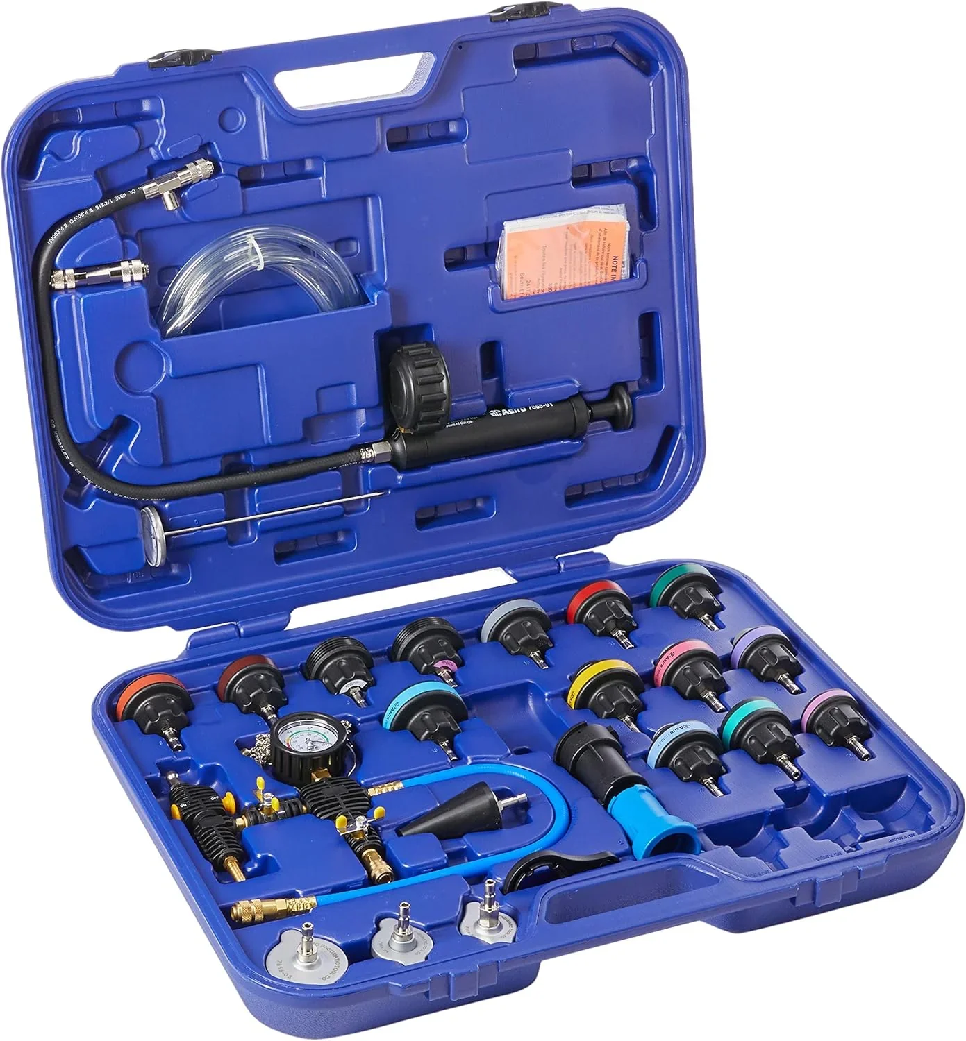 Pneumatic Tool 78585 Universal Radiator Pressure Tester & Vacuum Type Cooling System Kit - Image 2