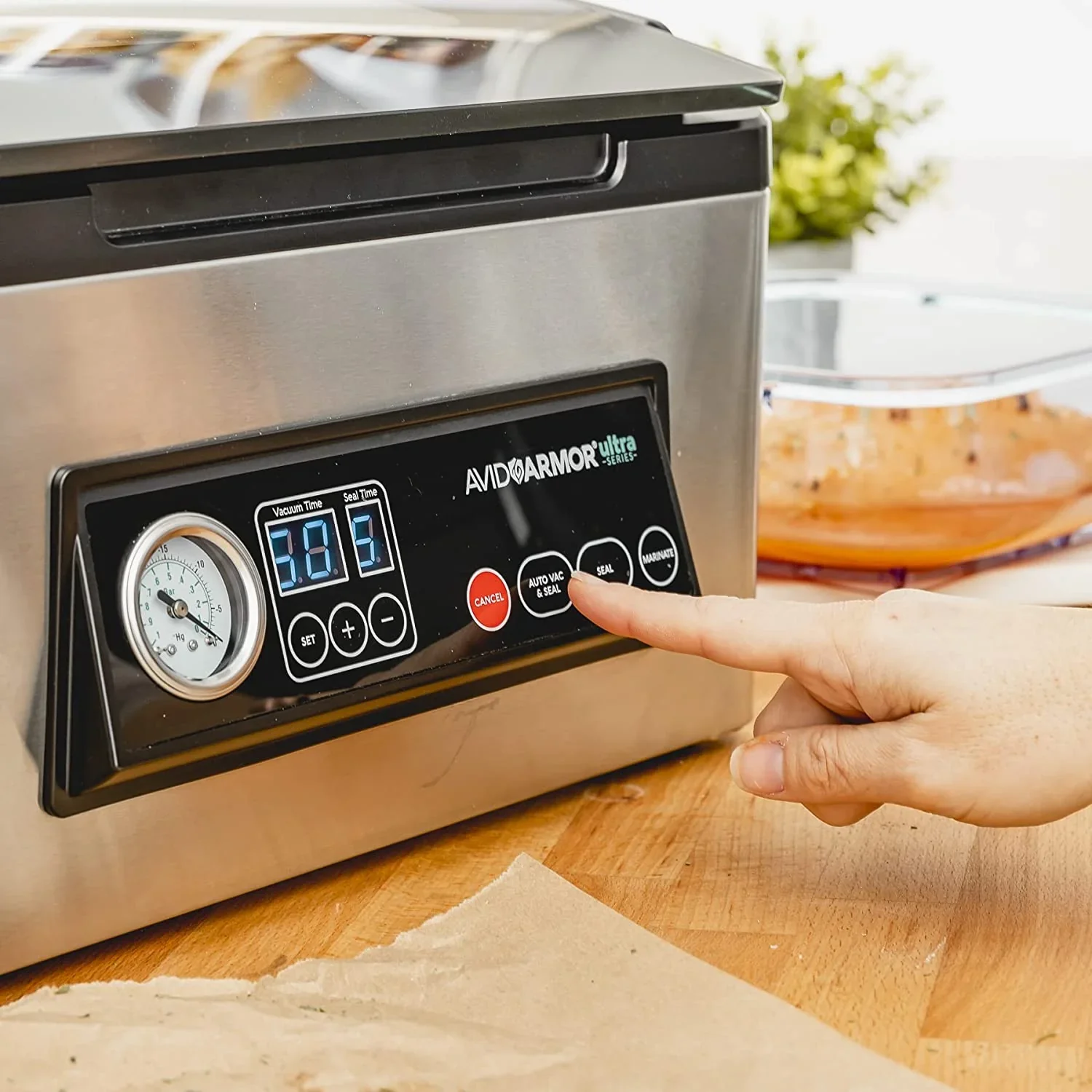 Avid Armor Chamber Vacuum Sealer With 11 L Seal Bar - USV32 Ultra Series - Image 2
