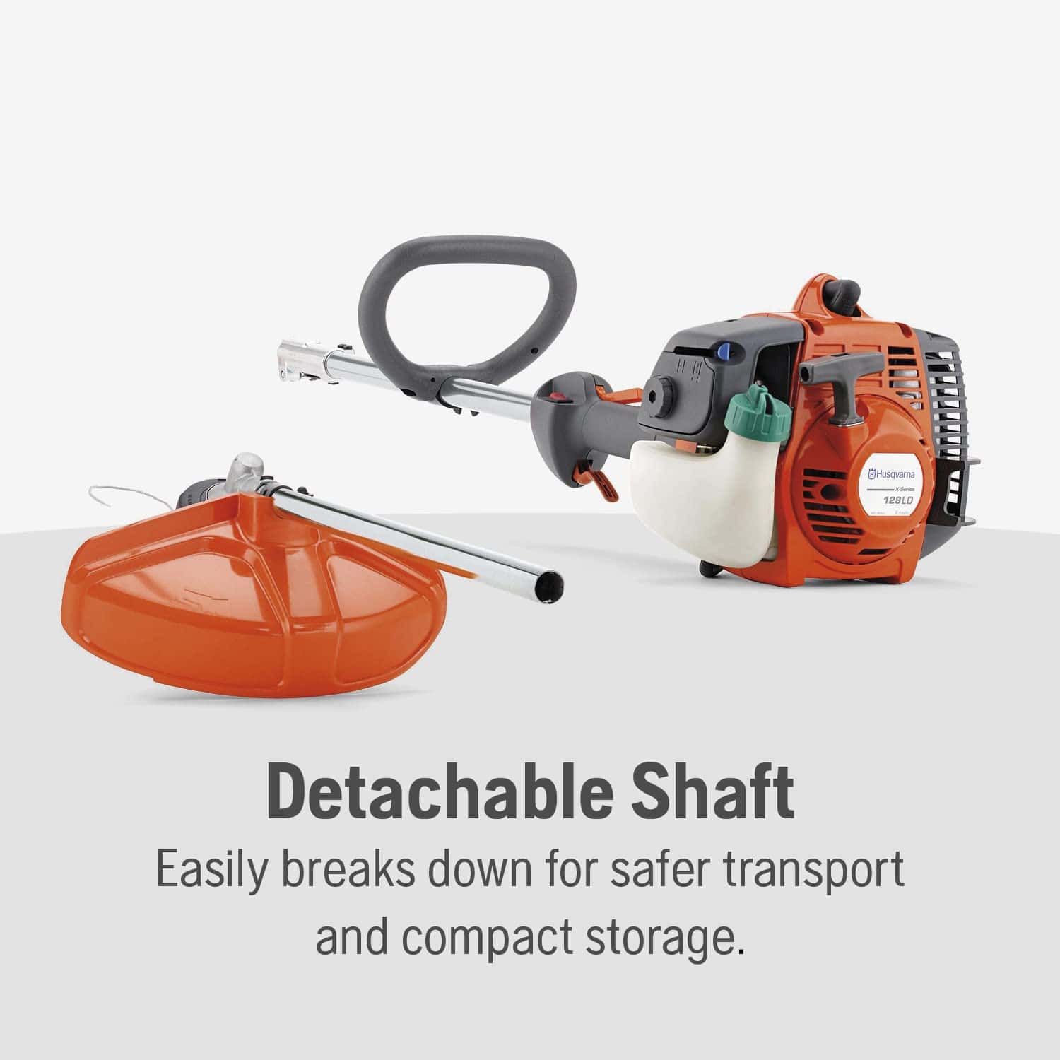 128LD Gas String Trimmer, 28-cc 2-Cycle, 17-inch Straight Shaft Gas String Trimmer with Tap 'n Go trimmer head - Image 9