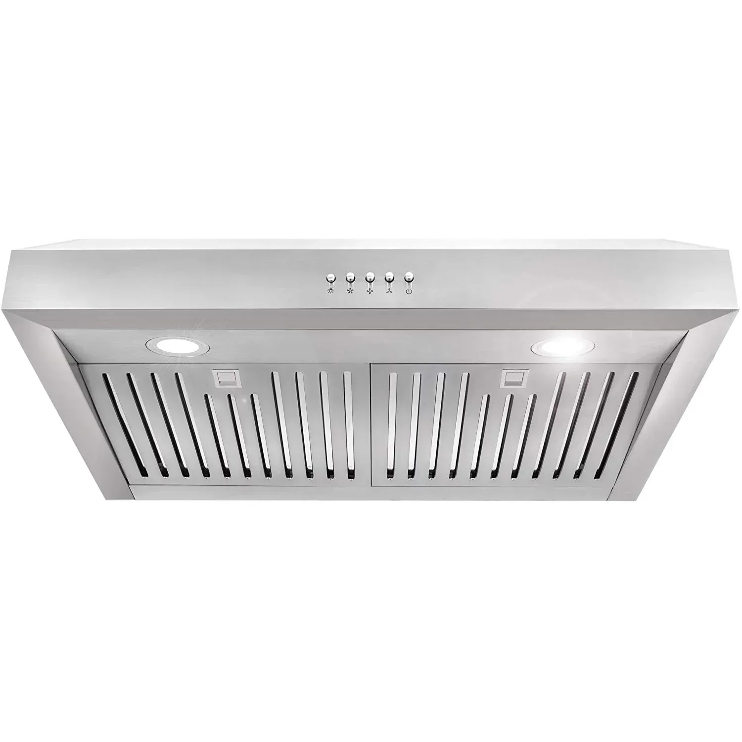 Cosmo Under-Cabinet Range Hood, 30-Inch, Silver - UC30